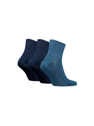 LEVI'S® | Lot de 3 paires de chaussettes blanches | blau